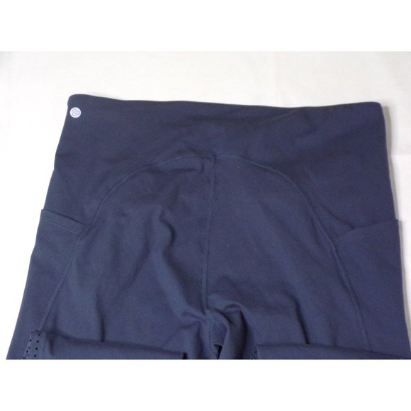 Zella Vented High Waist Pocket Leggings Gray X-Large 16-18 NEW - Picture 5 of 5